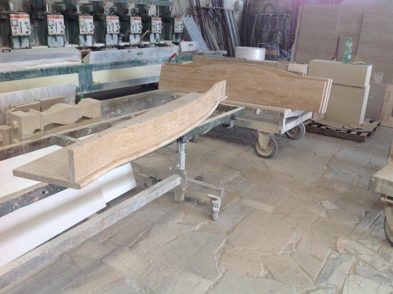 semi-finished marble products