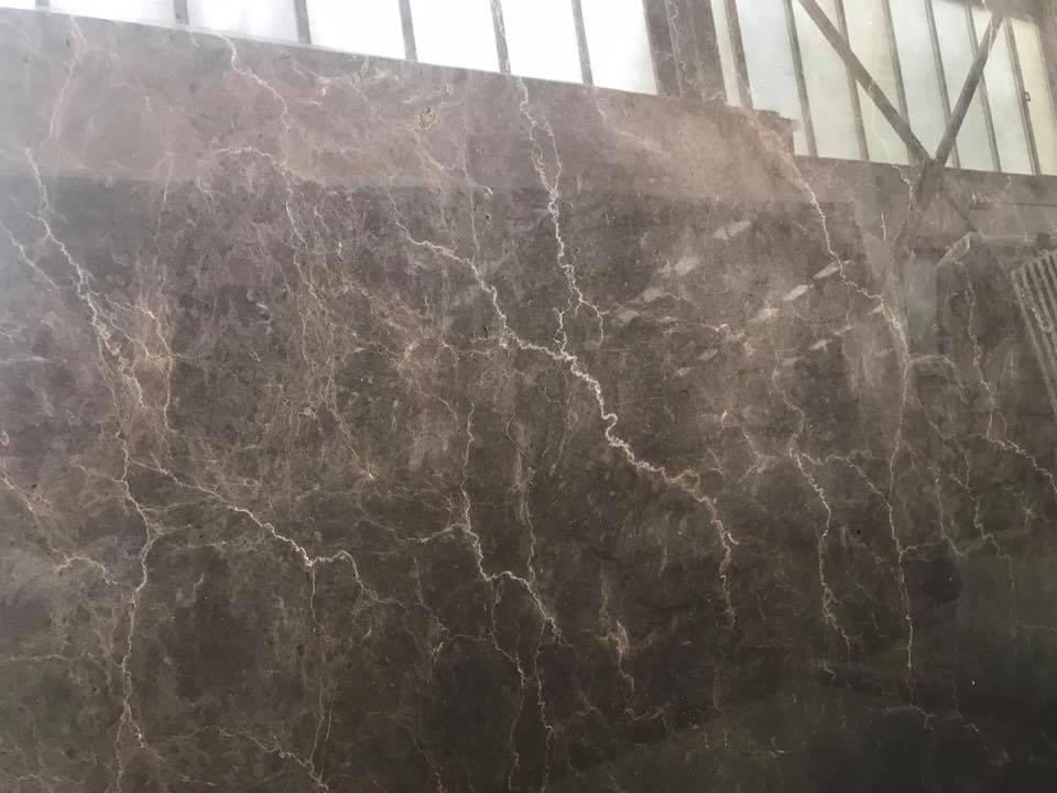 Grey marble with slight white veins