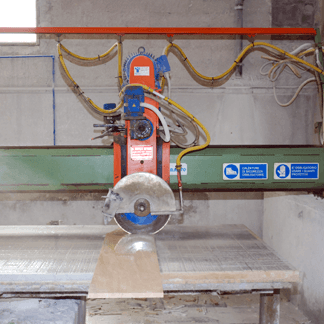 machinery for cutting natural stones