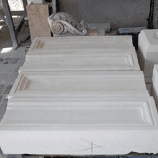 semi-finished white marble products