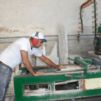marble slab cutting