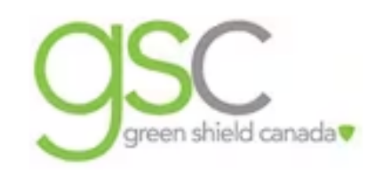 A logo for gsc green shield canada