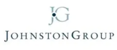 A johnston group logo on a white background