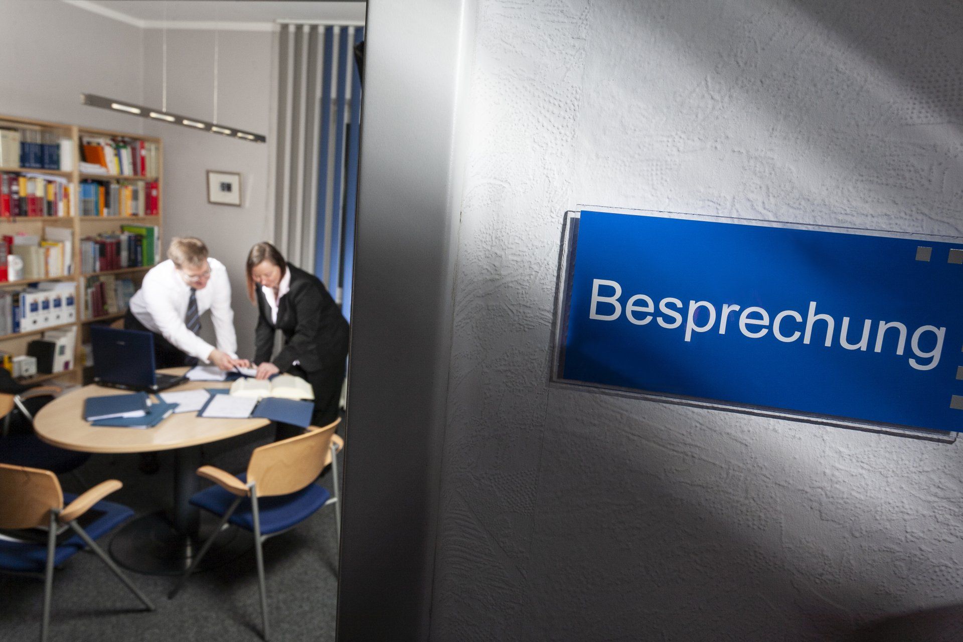 Besprechung Raum der Kanzlei Mende & Mende in Hagen