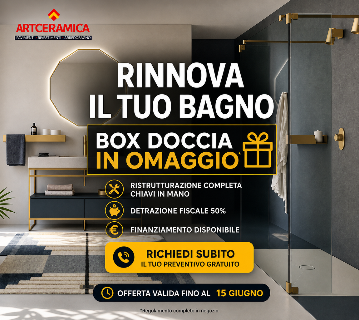 promo bagno box doccia omaggio parma
