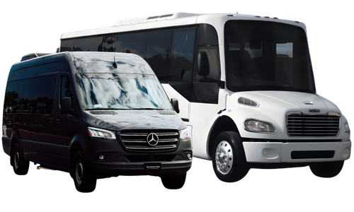 Event transportation charter bus service in San Diego

