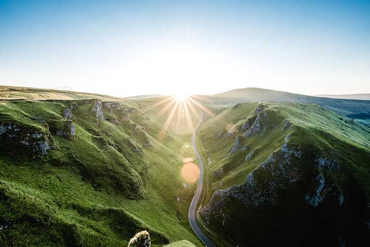 Green valley at sunrise: Quintrip commitment to responsible tourism