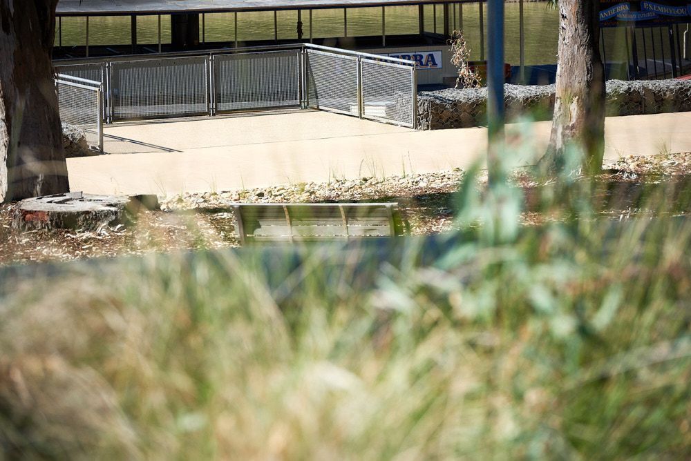 A Metal Fenced Enclosure Stands — Quarrell Civil Construction In Congupna, VIC