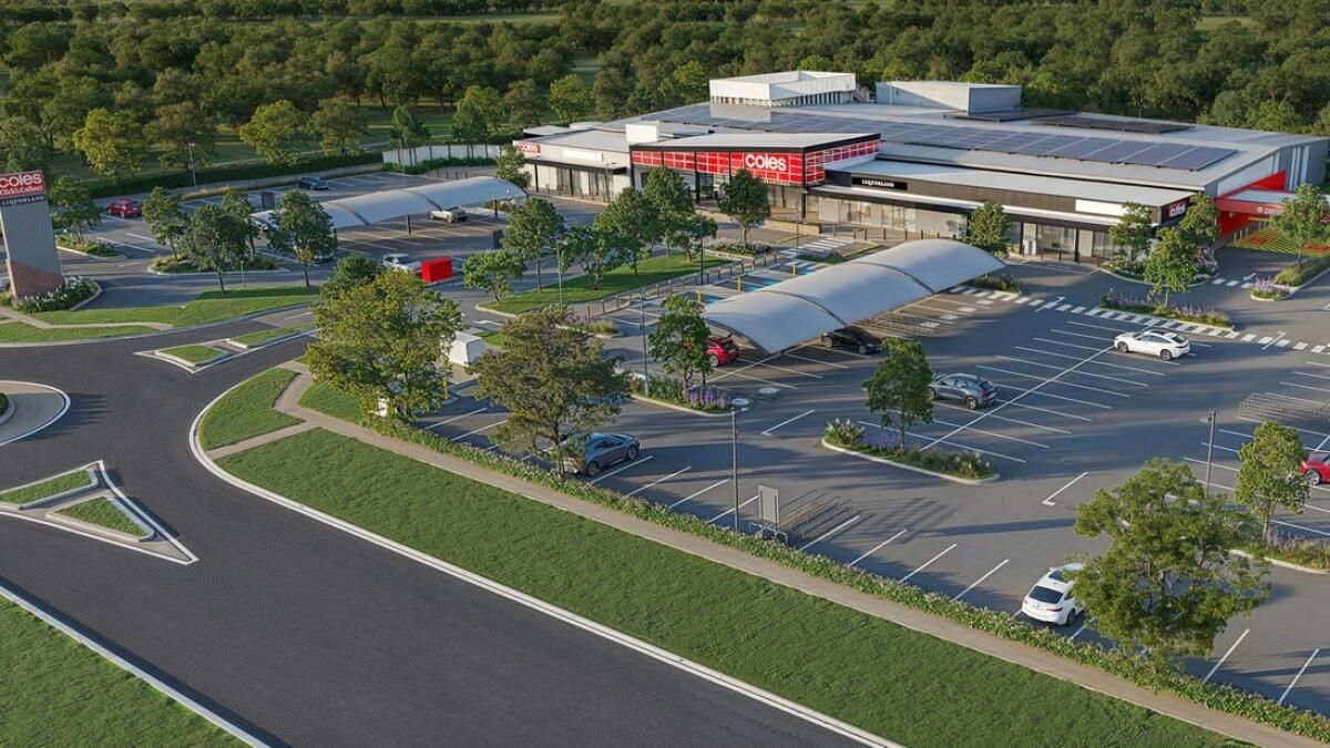 A New Shopping Centre Complex — Quarrell Civil Construction In Congupna, VIC