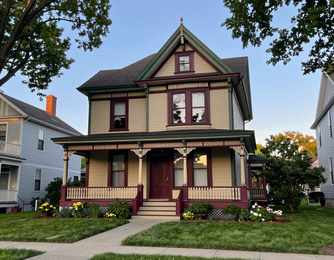 A home in Newton, MA