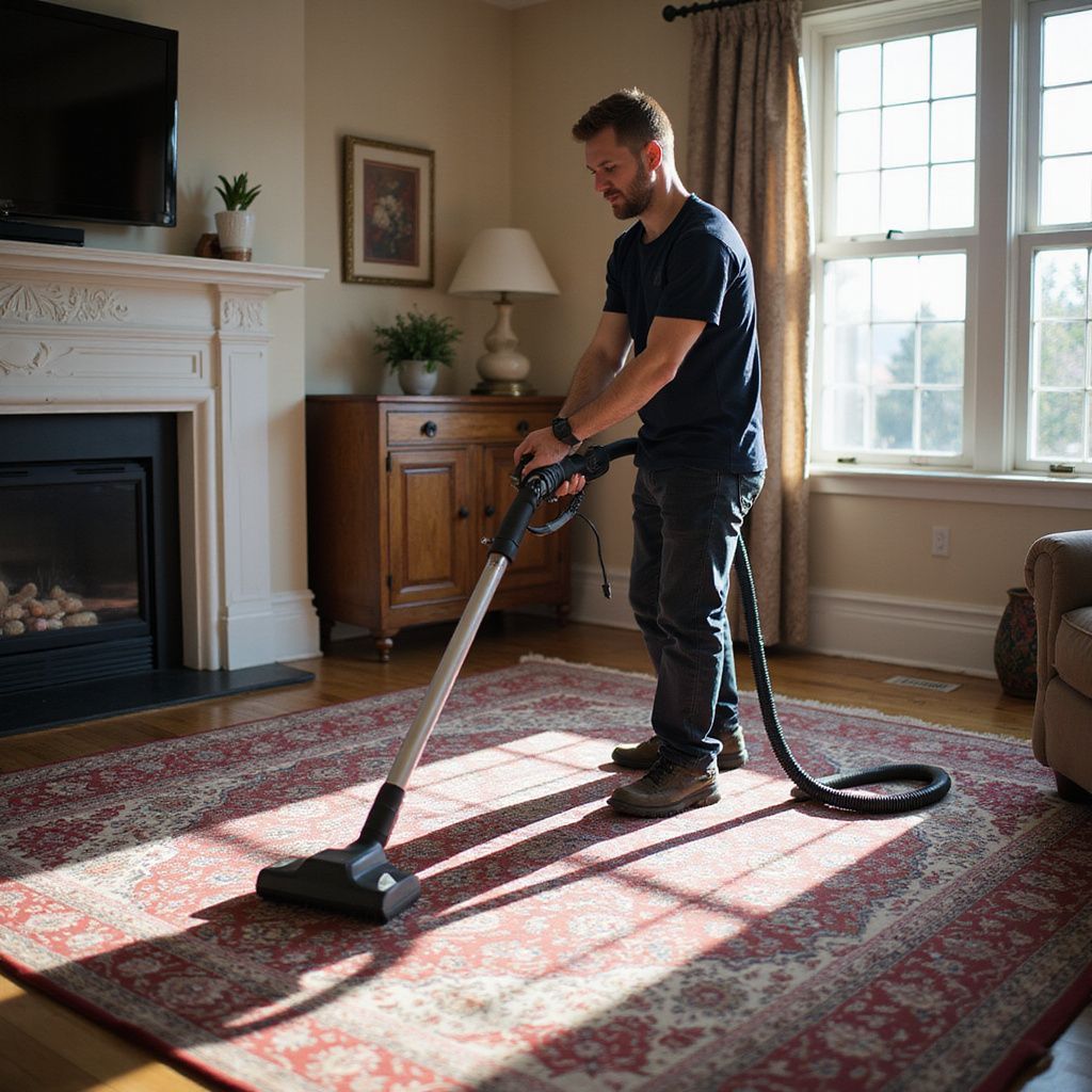 Professional carpet cleaning in Waltham MA living room - Sunshine Cleaning Systems