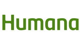 Green Humana wordmark logo on a white background