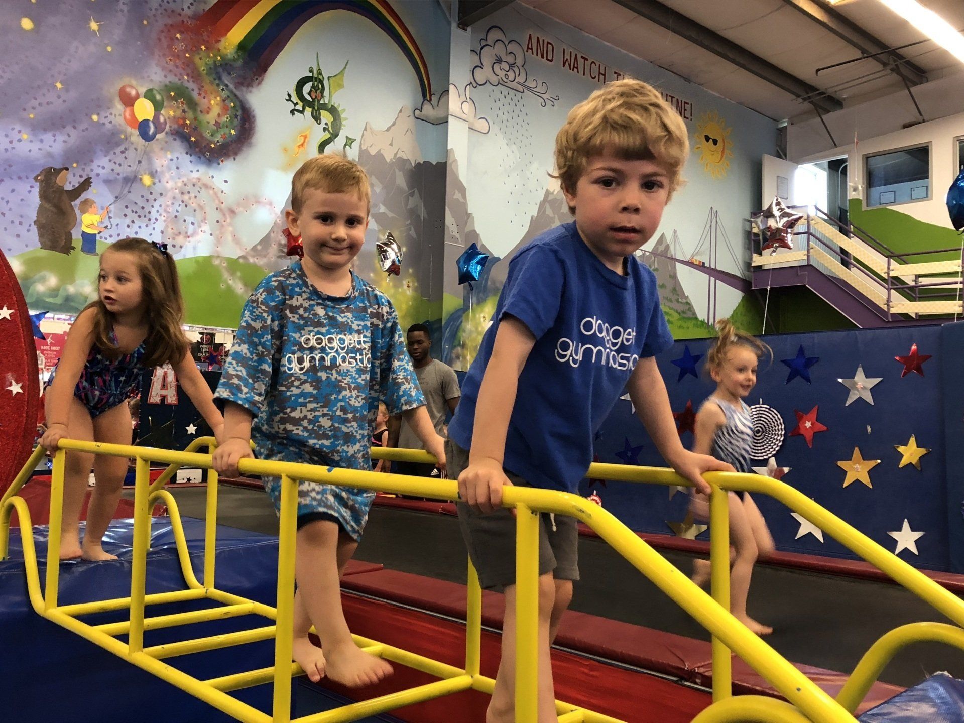 kindergym gymnastics program ages 4-5 at Western Mass Gymnastics in Agawam, MA