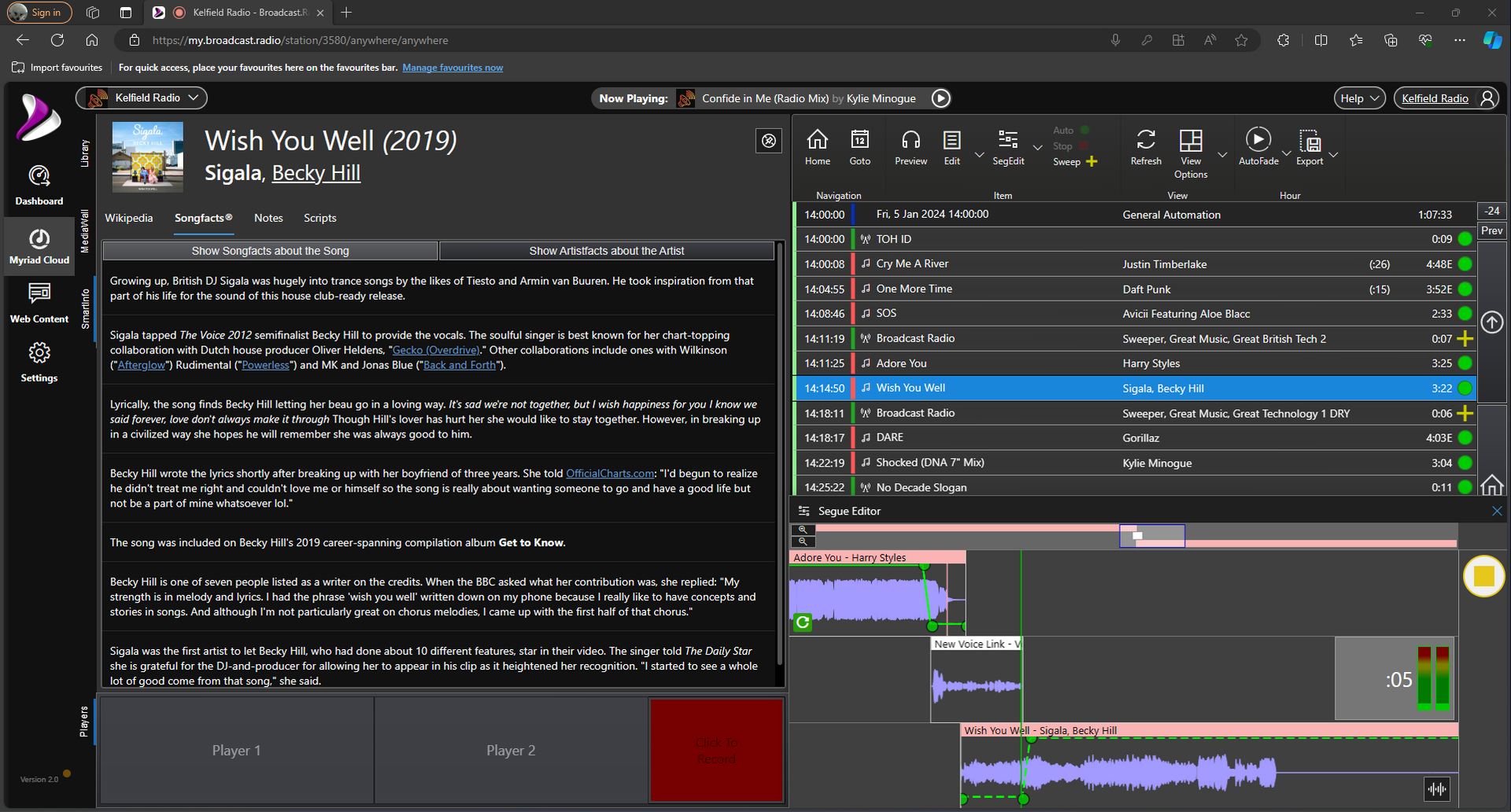Voice Tracking