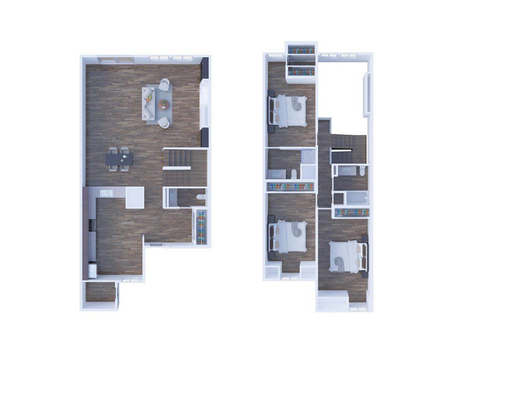Chesapeake Floor Plan - 3 Bed, 2.5 Bath