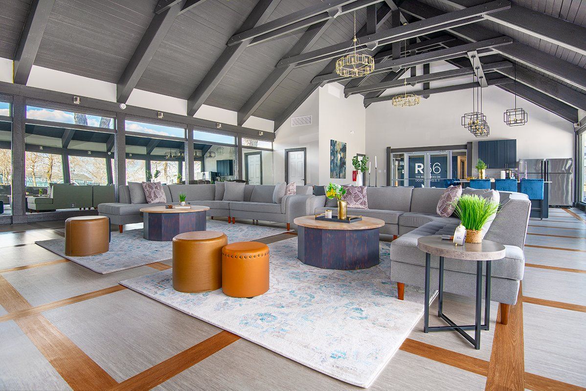 community lounge area