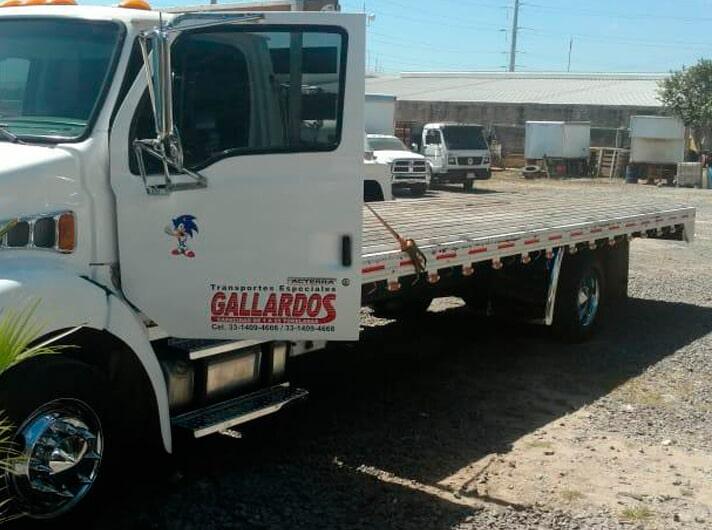TRANSPORTES ESPECIALES GALLARDO- capacidades 1 tonelada