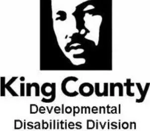 King County Developmental Disabilities Division logo with a face and text.