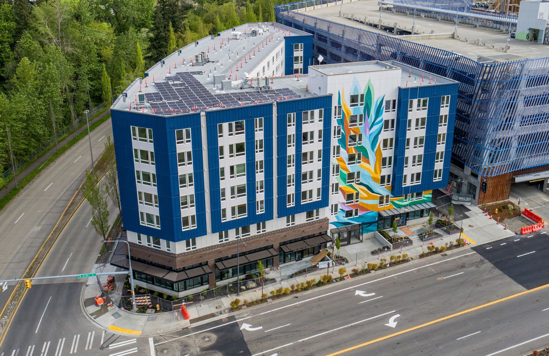 Multistory, multifamily home complex