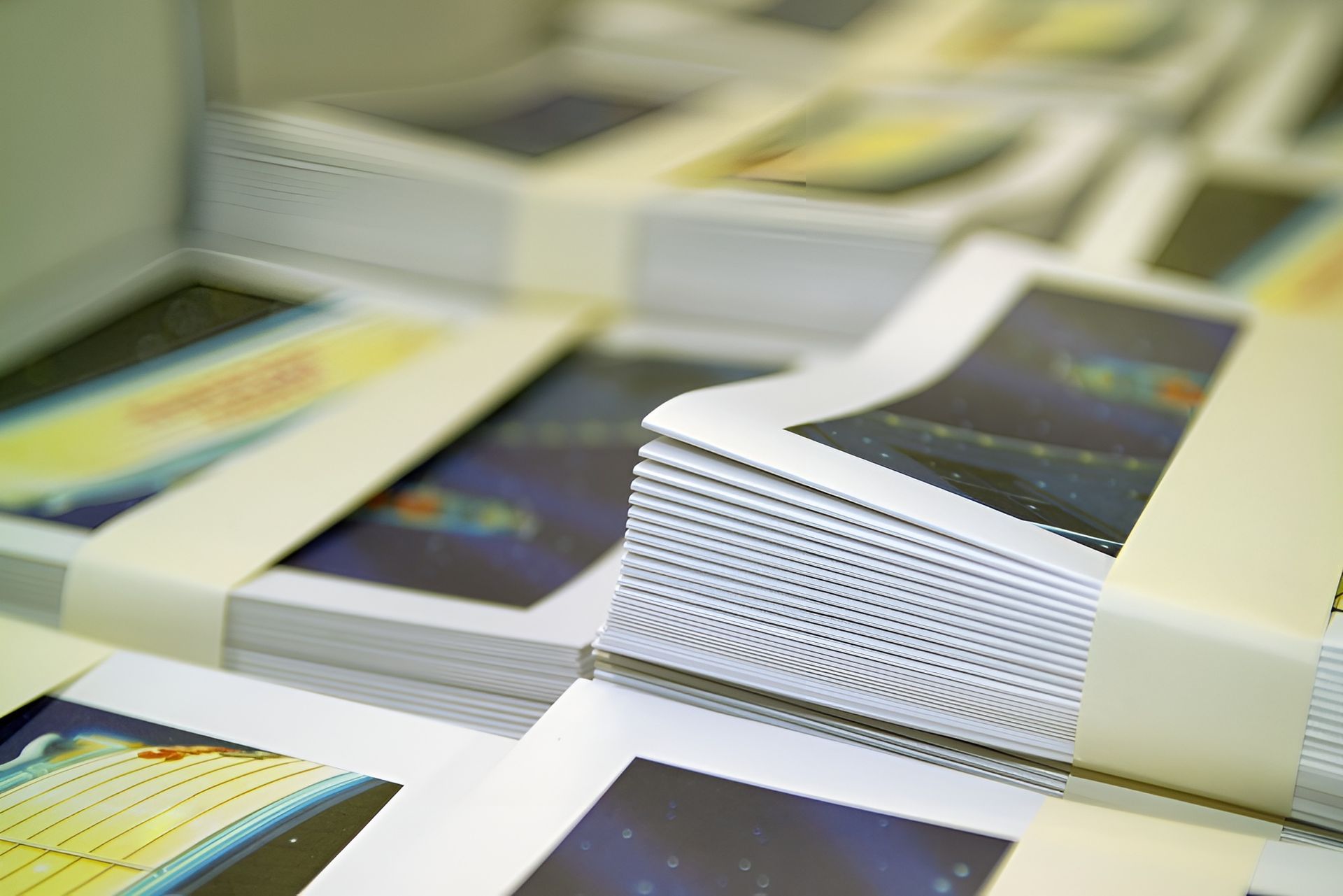 Stacks of Printed Materials, Bundled with Paper Straps — Digi Print Pro in Brunswick Heads, NSW