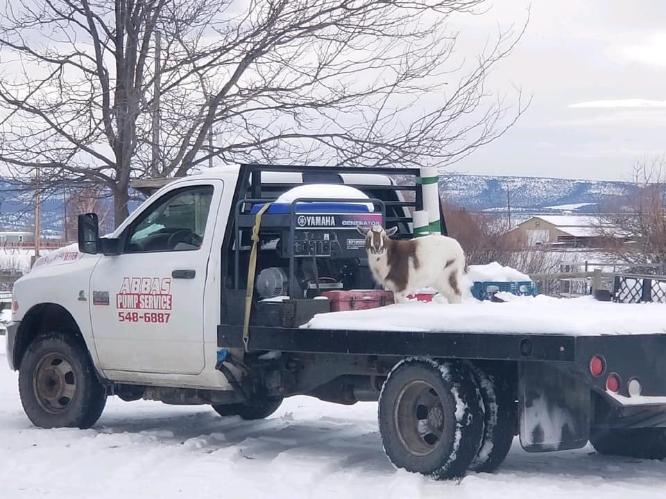 Abbas Pump Pick Up Service — Terrebonne, OR — Abbas Well Drilling & Pump Service