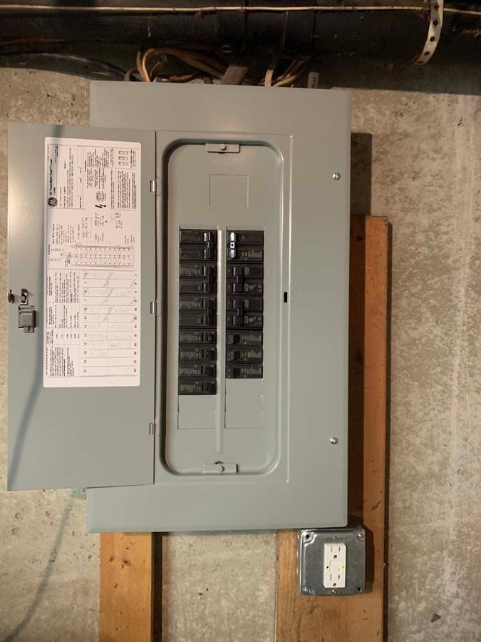 Circuit breaker installation after Gilbert Electric