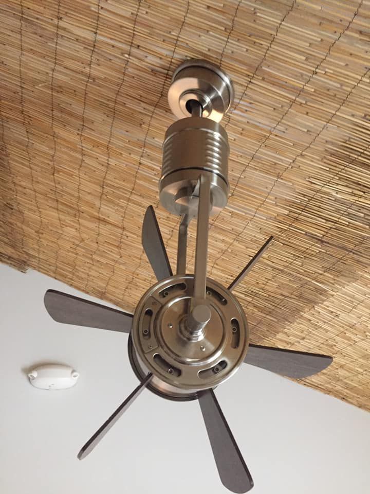 Ceiling fan installation 