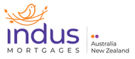 The logo for indus mortgages australia new zealand