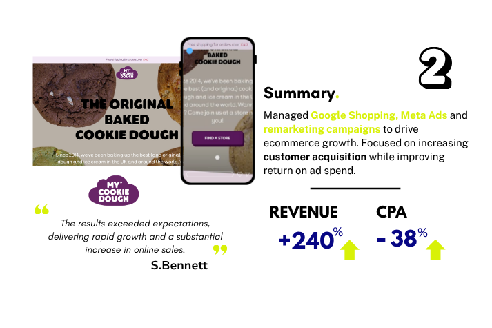 Case Study 2 - My Cookie Dough