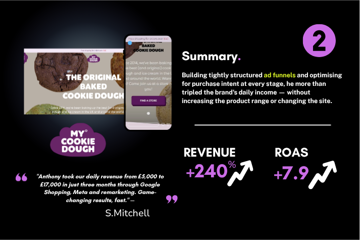 Case Study 2 - My Cookie Dough