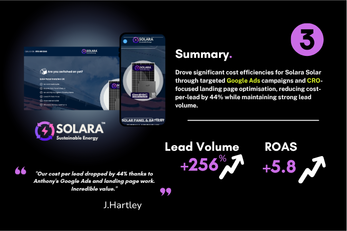 Case Study 3 - Solara Solar