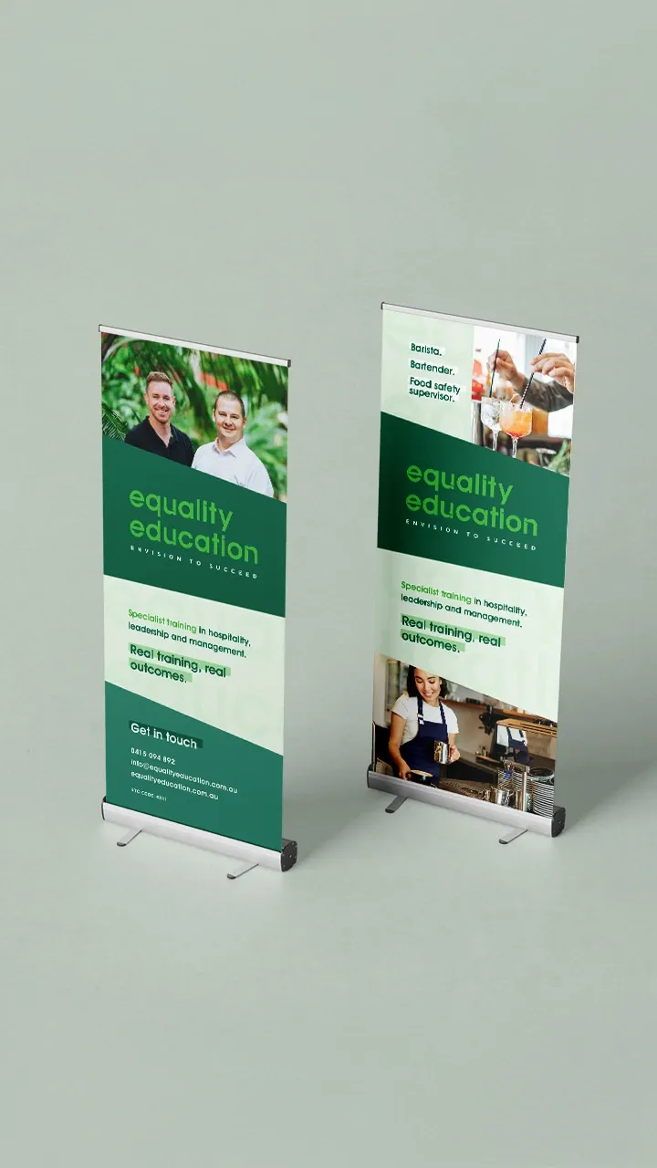 marketing for registered training organisation, marketing materials design, marketing for education