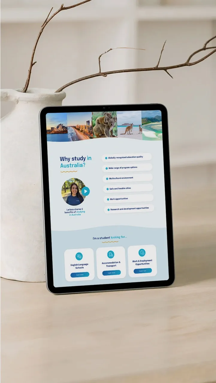 educational consultant website design, coaching & education web design australia