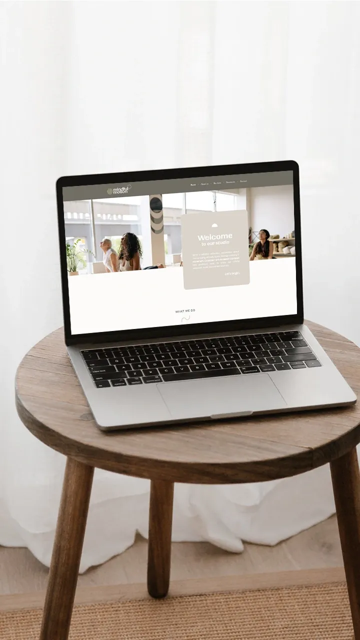 health & wellness website design, brand & logo design for health & wellness businesses