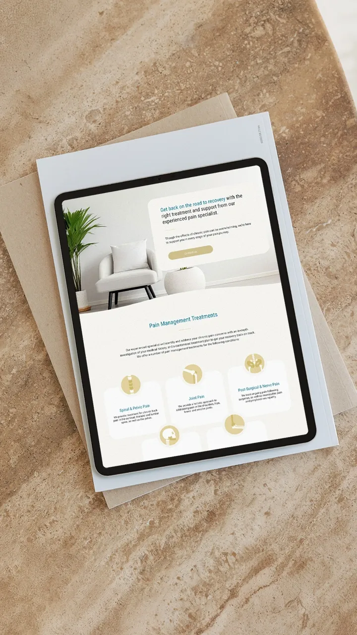 doctor website design, medical website design in brisbane