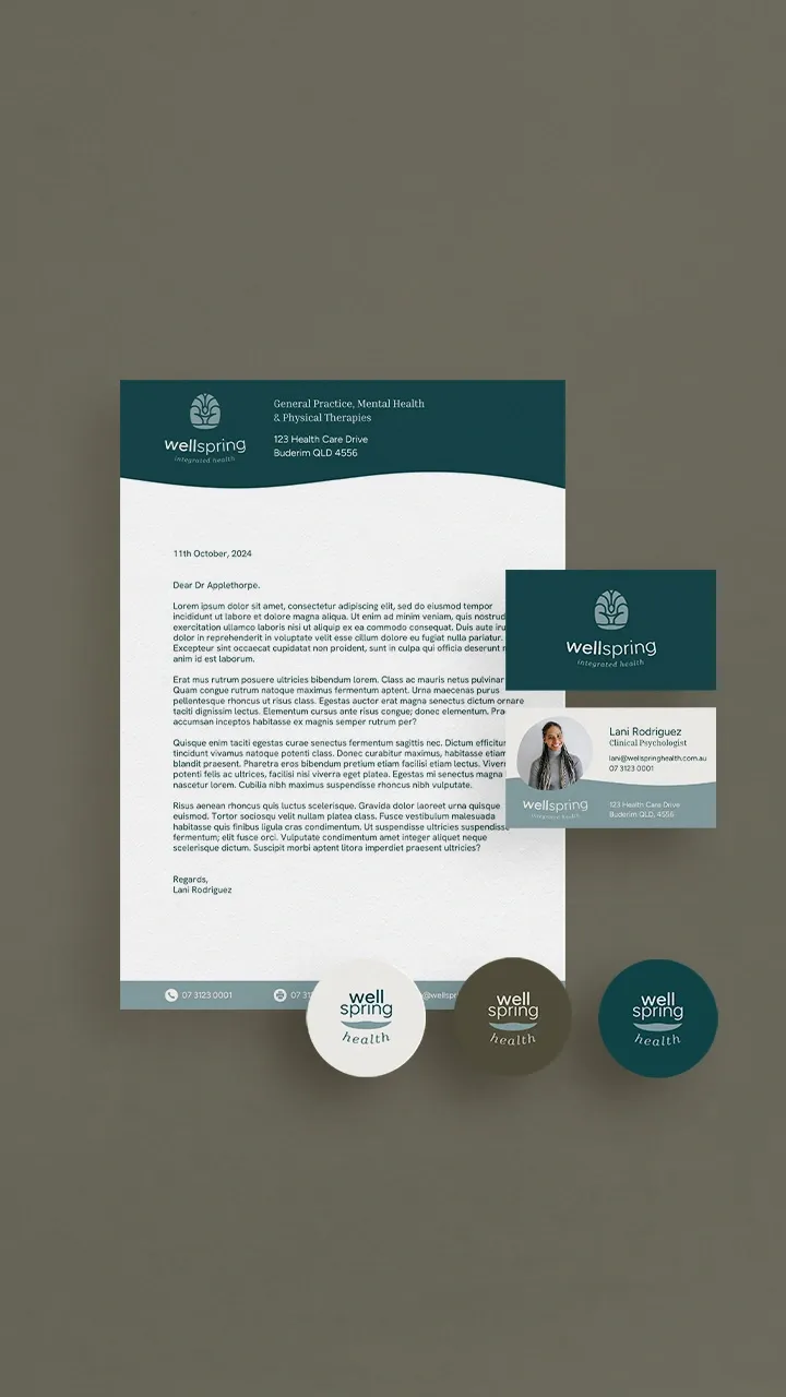 medical website design, medical logo design & branding