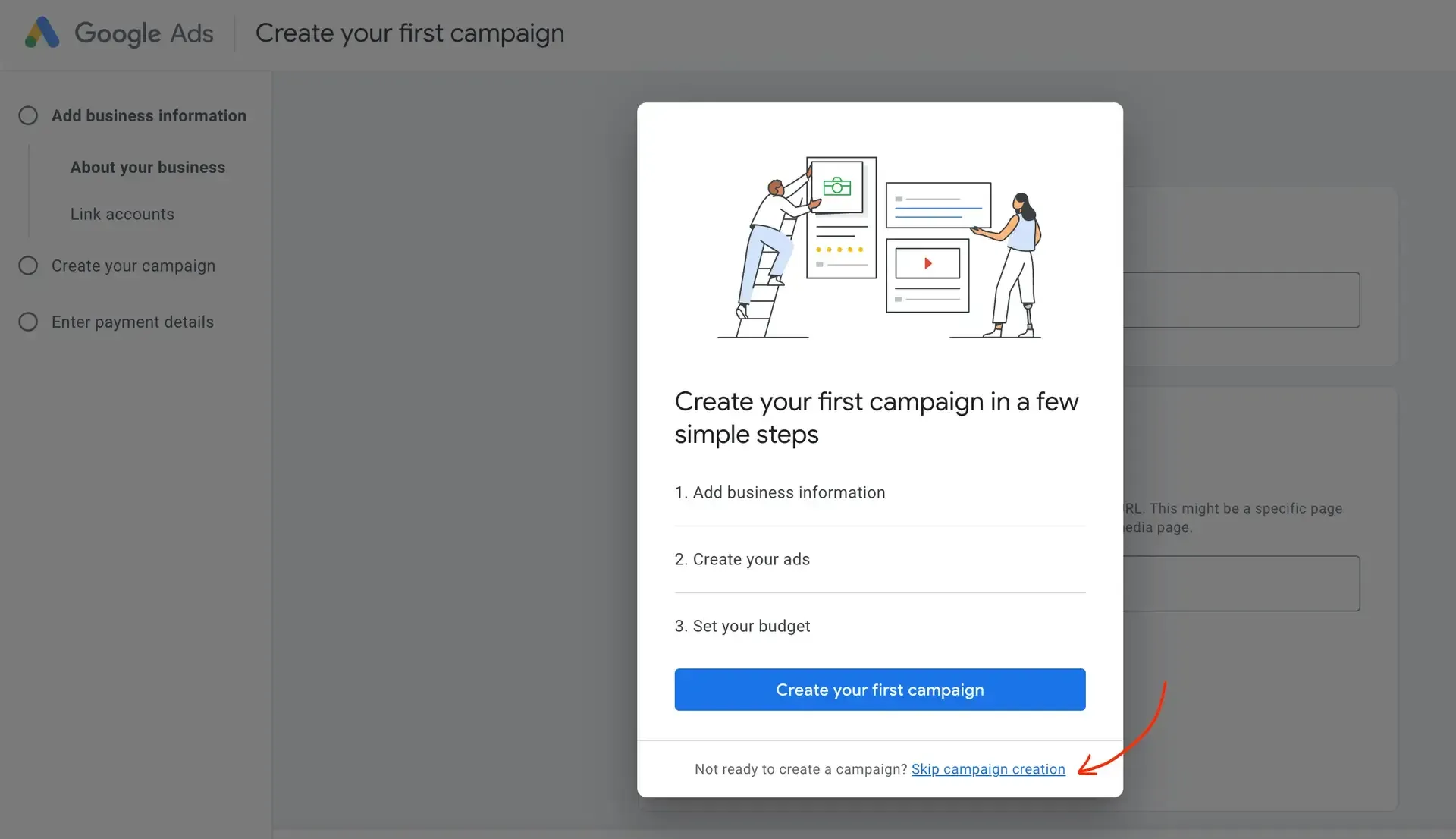 Use Google Search Console for Google visibility