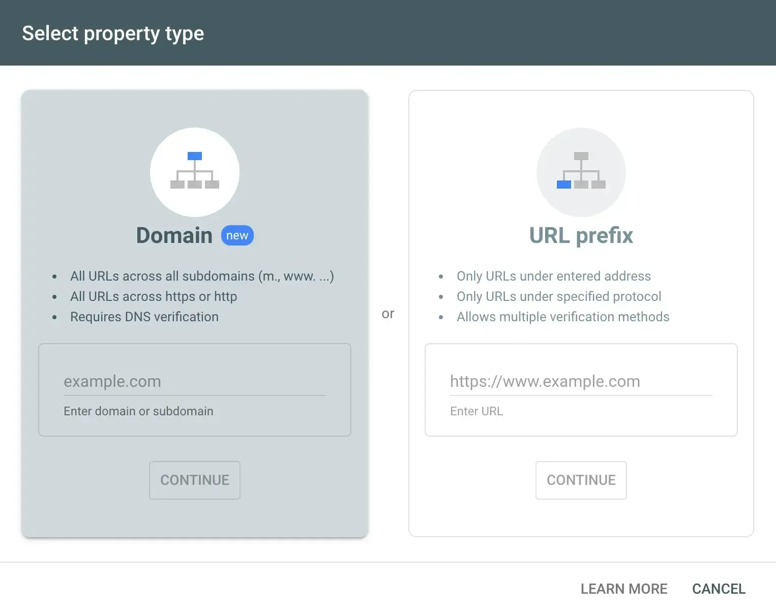 Use Google Search Console for Google visibility