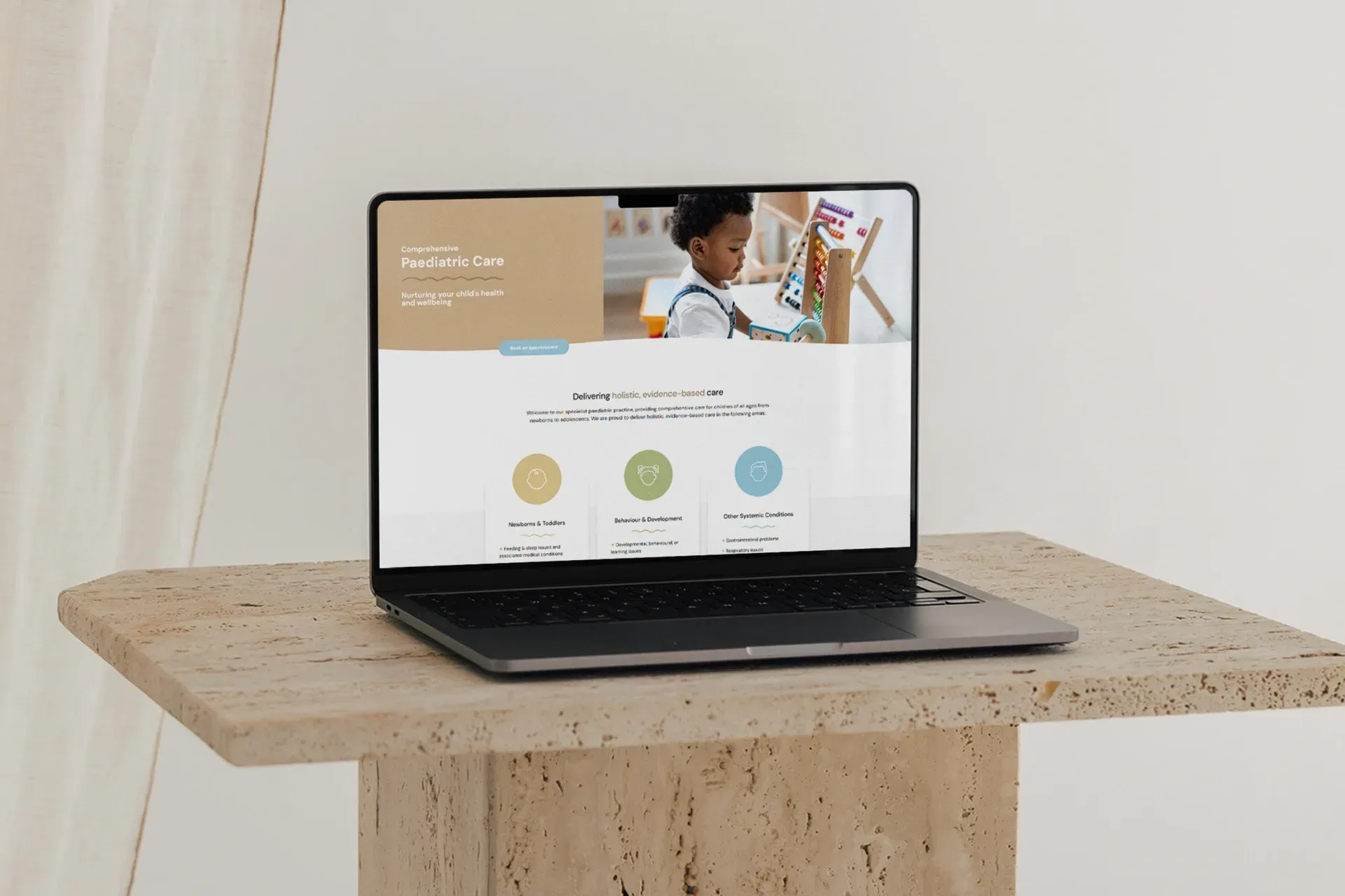 medical website design, brand & logo design for doctors