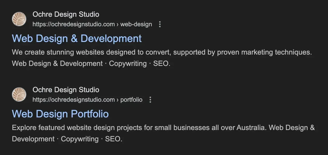 Add meta titles and descriptions for improved website SEO