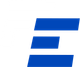 A blue and white rectangle on a white background.