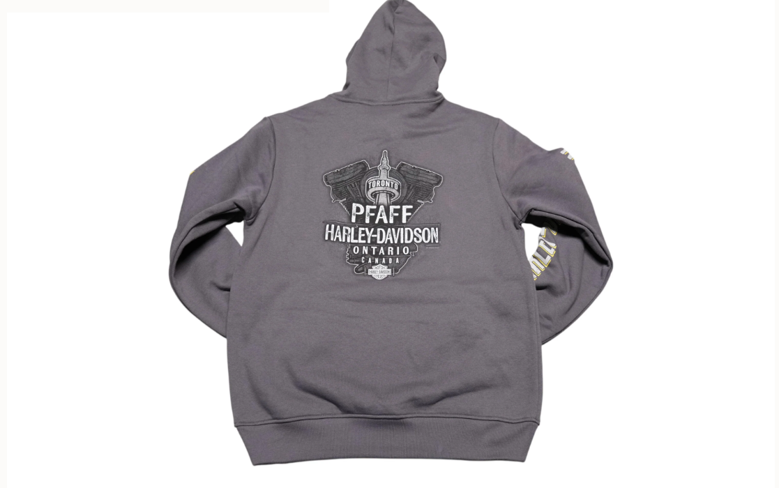 Harley-Davidson Men's Skull Helmet Dealer Hoodie