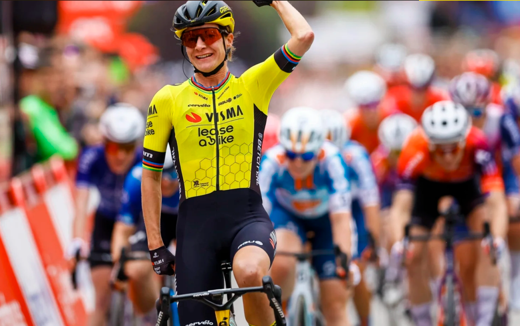 Image courtesy of Team Visma Lease a Bike - Marianne Vos