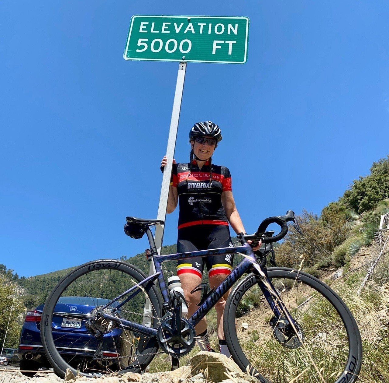 Jill on 5000 FT elevation