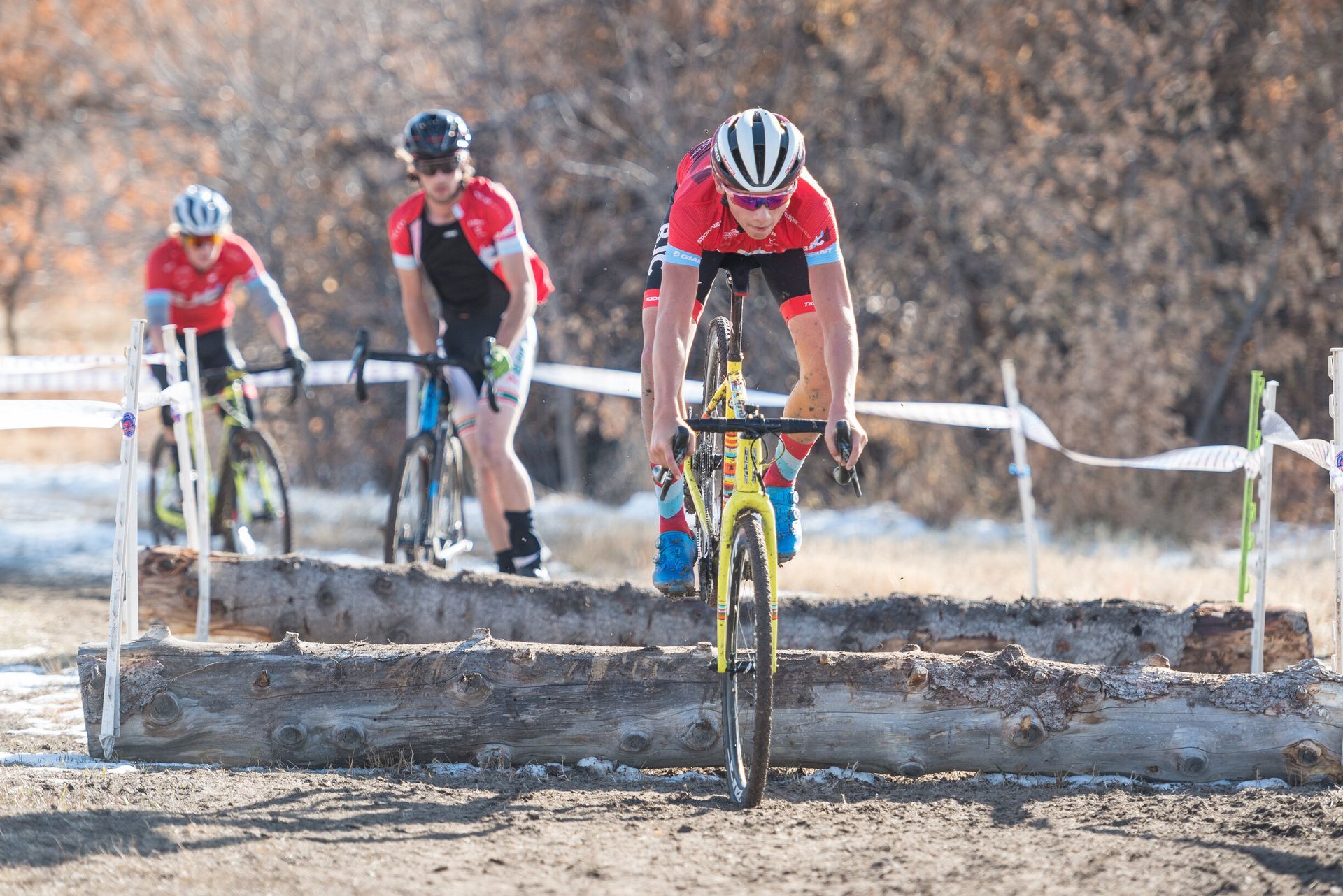 Magnus White CX race
