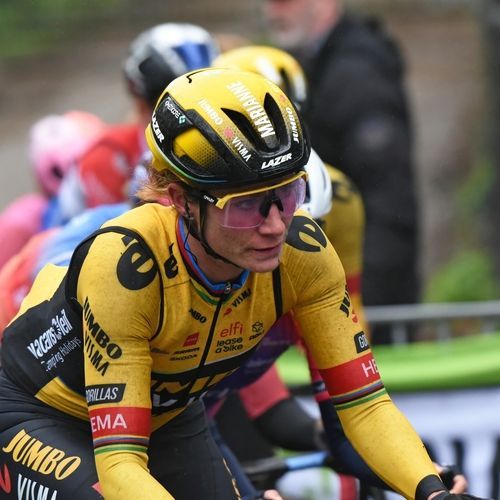 Valkenburg, Netherlands - April 16, 2023: Marianne Vos in the 2023 edition of the Amstel Gold Race
