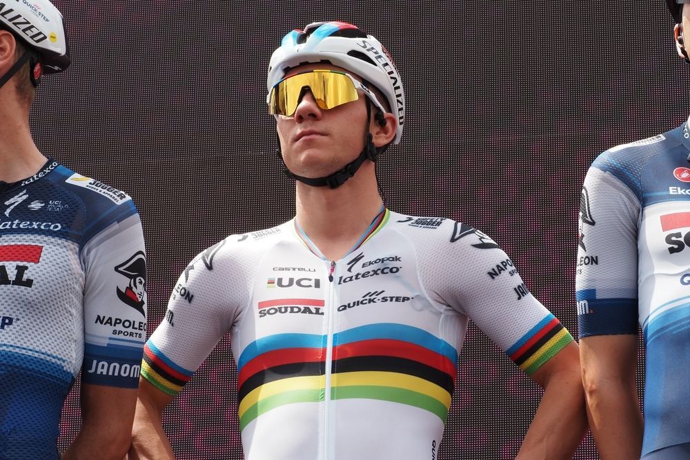 Remco Evenepoel during the sixth stage of the 2023 Giro d'Italia