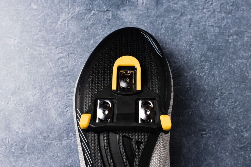 Shimano SPD 3 bolt cleat system for road cycling shoes