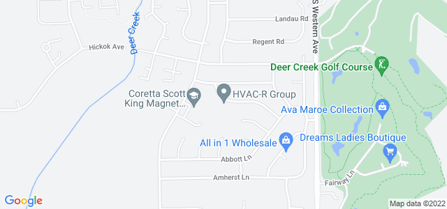 Map of business location