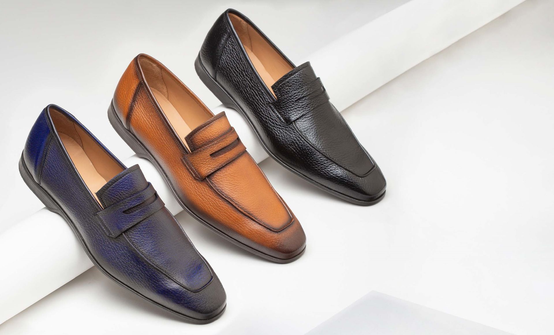 Deerskin Penny Loafer Shoe